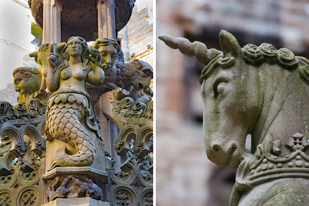 The ancient Scottish town that is home to the oldest fountain in Scotland