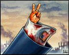 Ben Jennings on Trump the peacemaker – cartoon