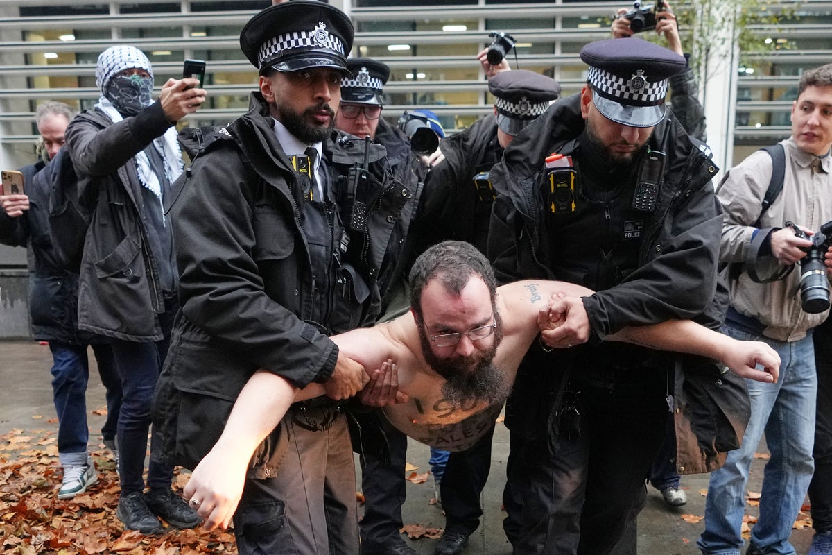 Dozens of Palestine Action supporters arrested after fresh wave of protests