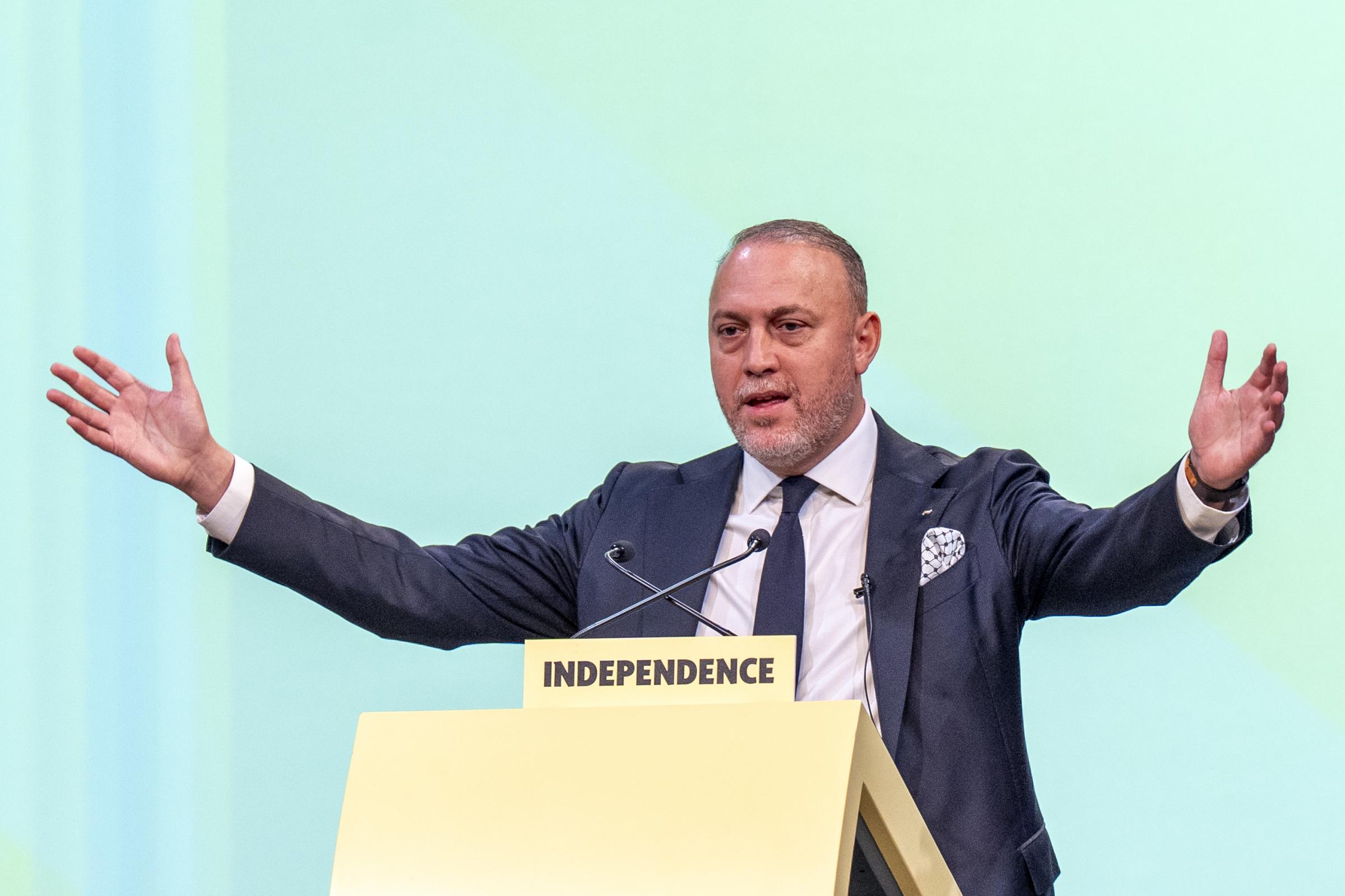 Husam Zomlot thanks people of Scotland in rousing speech to SNP conference