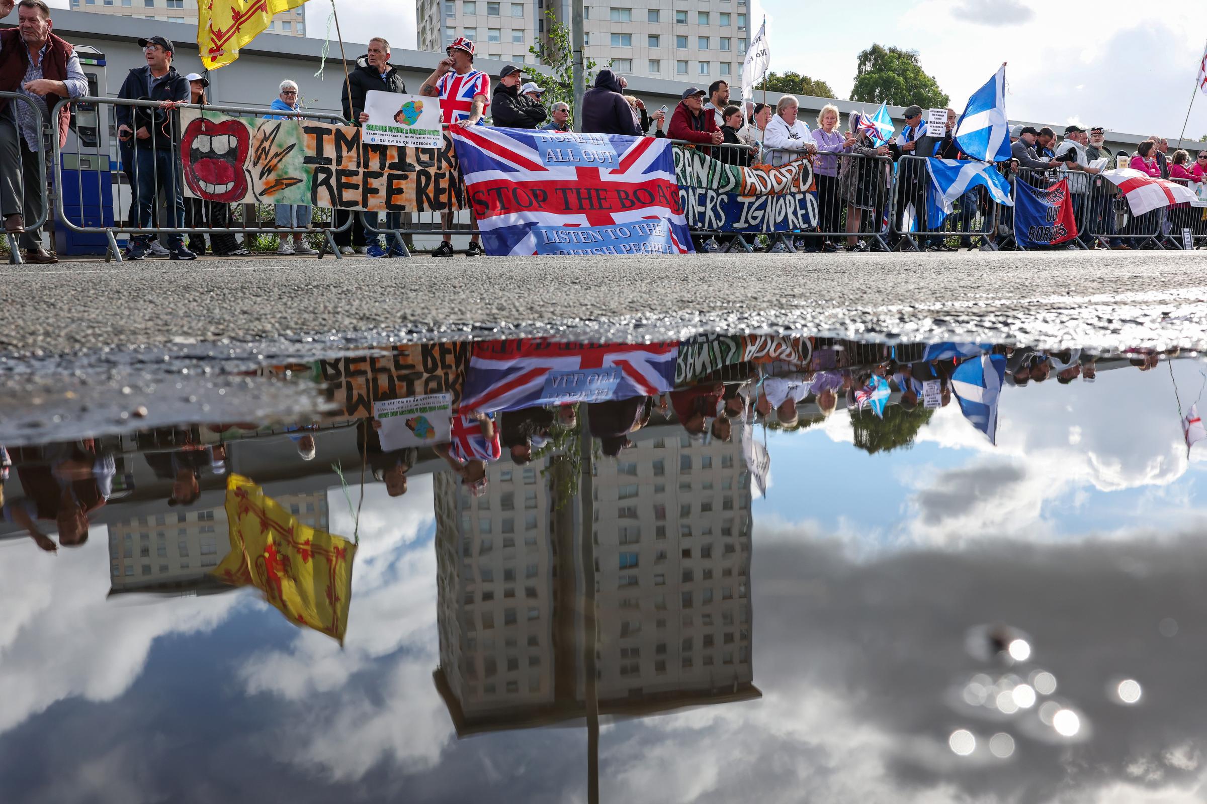 'It needs to be confronted': John Swinney brands asylum hotel protests as 'racist'